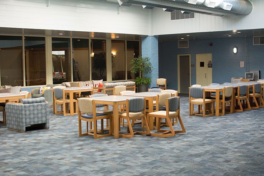 The common study space at Baypoint