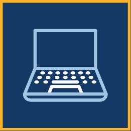 line art of laptop computer
