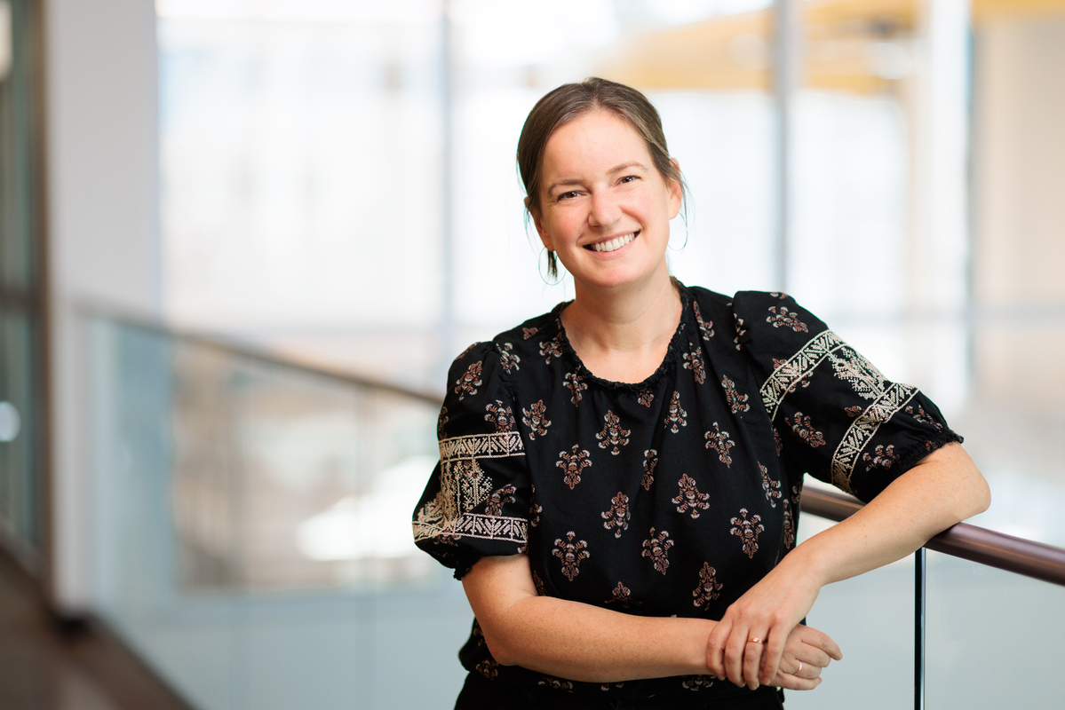 Dr. Maija Benitz posing for a professional headshot.