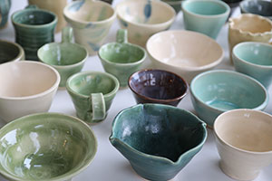 Example of student work in ceramics