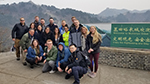 MBA students at the Great Wall of China