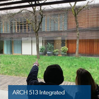 ARCH 513 Integrated Design Studio work