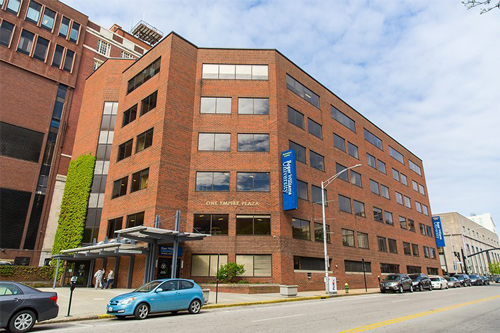 A photo of the Roger Williams University Providence Campus building