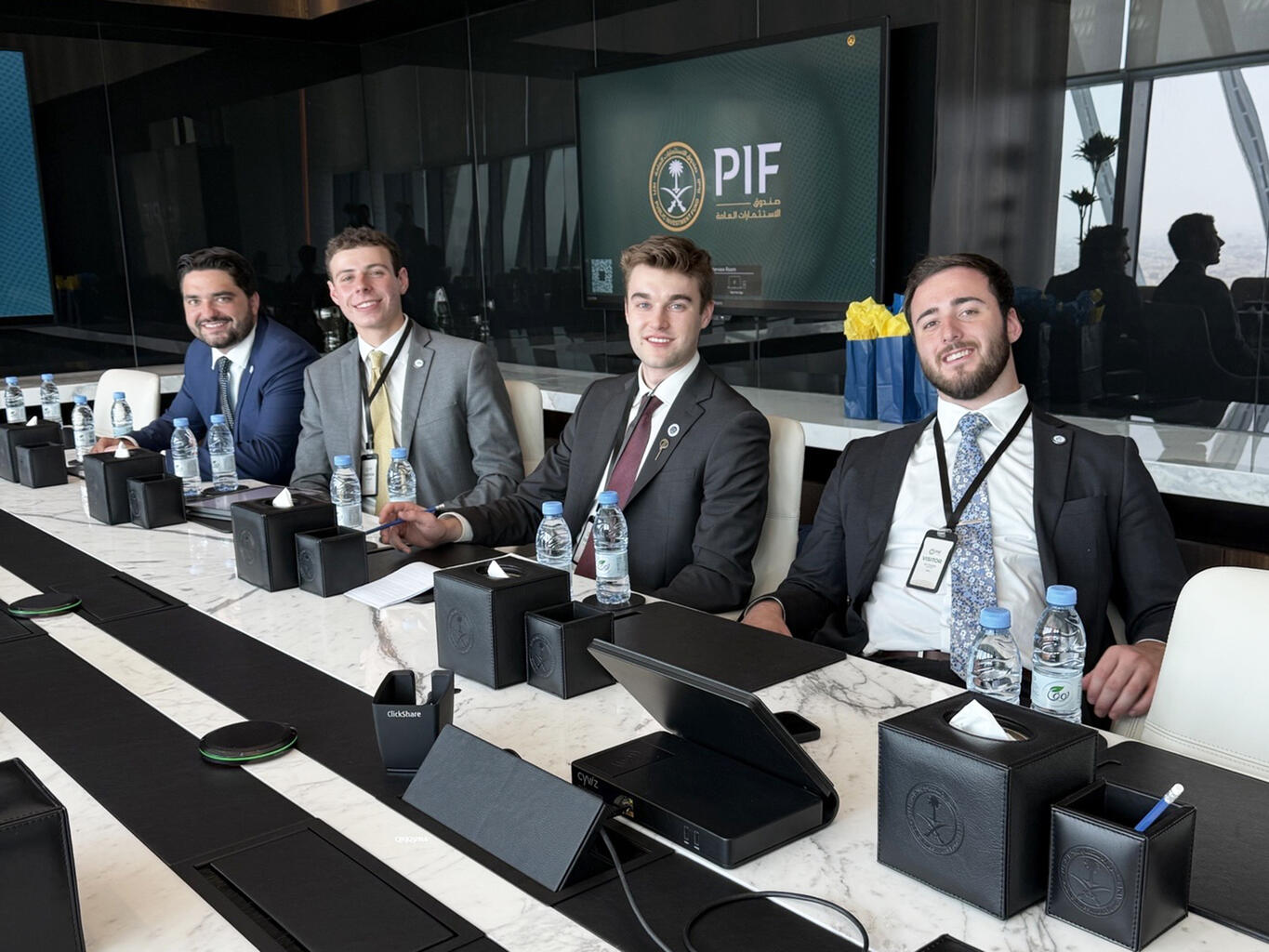 Students explored how one of the world’s largest sovereign wealth funds is channeling billions into gaming, renewable energy, and tourism.