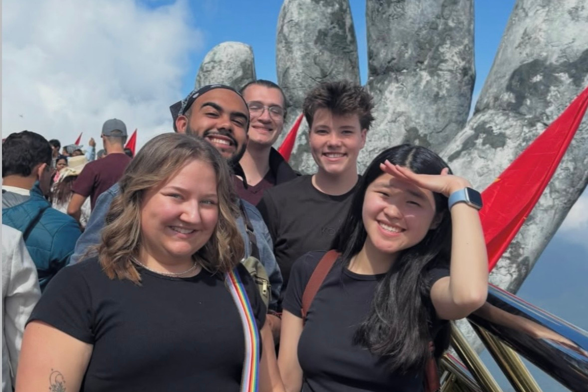 RWU students study abroad in Vietnam through the Political Cultures in Contact course.