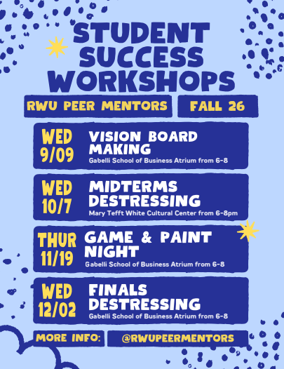 student success workshop flyer