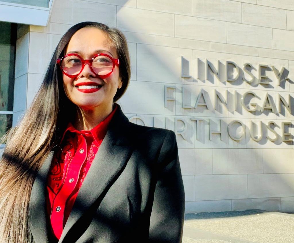 Clinical Legal Education Association Outstanding Externship Student Samantha Lobato.