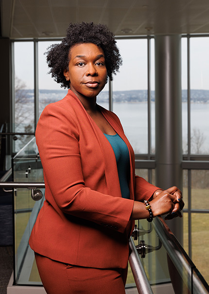 image of RWU Chief Diversity Officer, Dr. Stephanie Akunvabey