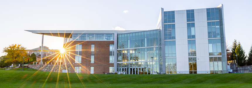 a large modern building
