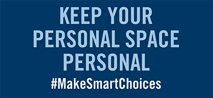 Keep Personal Space Personal graphic