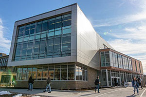 image of RWU's state of the art SECCM Labs building