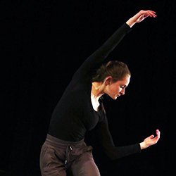 Image of Emily Bartnicki dancing