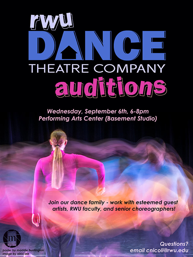 Dance Theatre Audition Poster