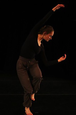 Emily Bartnicki dancing