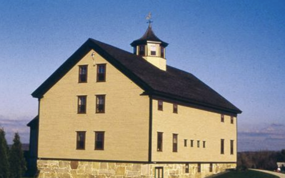 The Barn with the weathervane