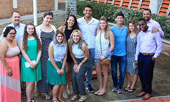 The students who visited the Dominican Republic