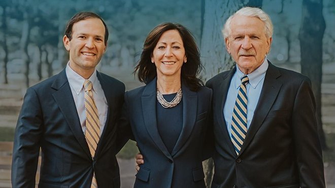 Mark Mandell, his wife Yvette Boisclair, and son Zachary Mandell.
