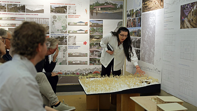 Samantha McCormick presents her Thesis Design