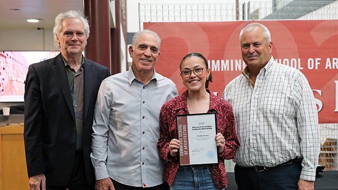Saccoccio Architects Scholarship Award Winner