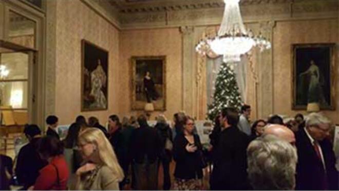 A special presentation and reception for the students at Rosecliff