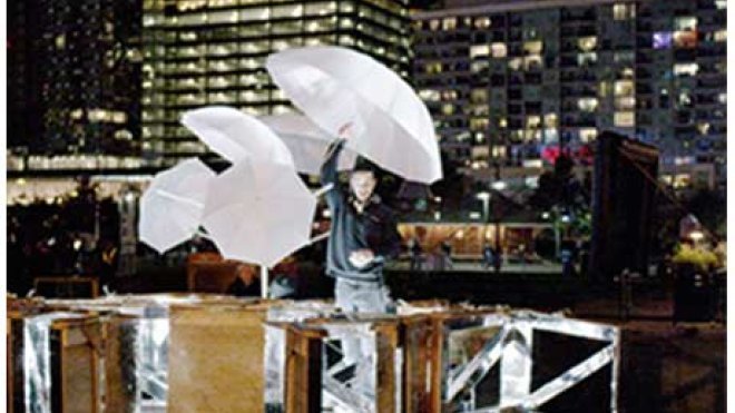 “The Shifting Space Around Us”, a work of Megan McMillan and Murray McMillan