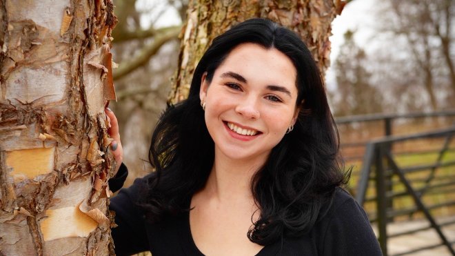 Senior Taylor Quinn will continue her education in a graduate psychology program after graduation.