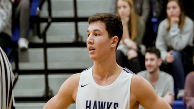 Student athlete during a game.