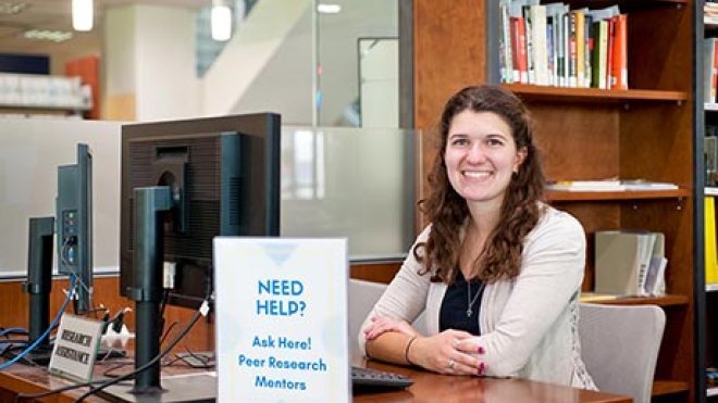 Peer research Mentor photo