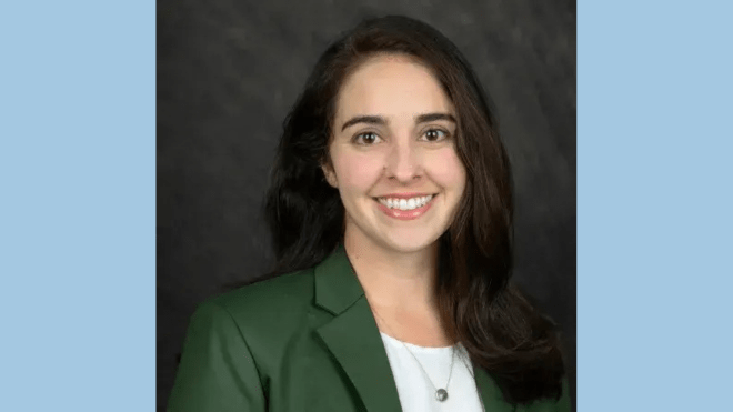 Susannah Johnson is the co-recipient of the 2025 Marine Affairs Achievement Award.