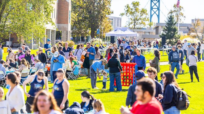 Laughter, music, and the scent of fall filled the Commons Quad as families and students came together for RWU’s Autumn Festival.