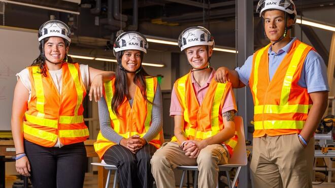 RWU's newest Shawmut Scholars.