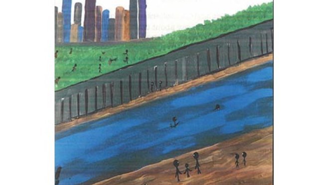 Image Painting the Border