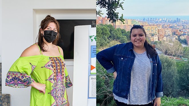 side by side images of Theresa Cerullo and Amanda Rosadio 