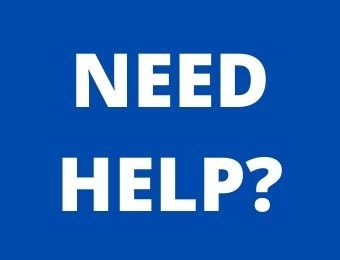 Graphic that says Need Help?