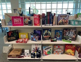 Game Collection in RWU Makerspace Area