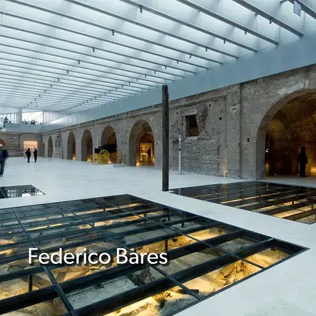 Interior hallway of the Bicentenary Museum in Buenos Aires