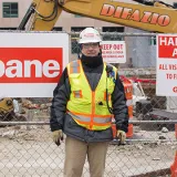 David Cameron on site