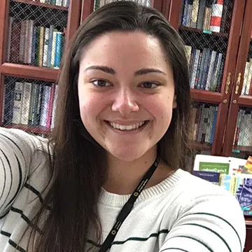 A headshot of Laura Vincent