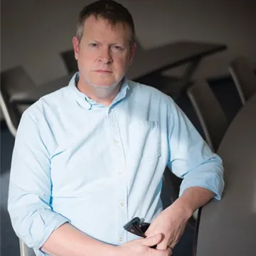 A headshot of professor Douglas White