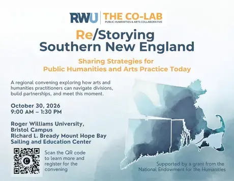 Graphic with Massachusetts, Connecticut, and Rhode Island image next to descriptive text about event