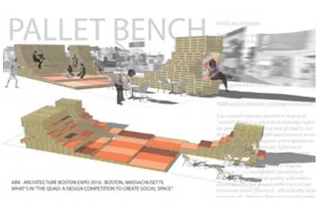 WHAT’S IN “The Quad: A Design Competition to Create Social Space completion as part of the ABX (Architecture Boston Expo)