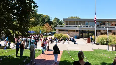 Roger Williams University marks 25 years since September 11, 2001.