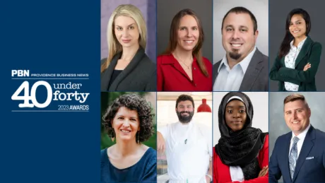 Providence Business News &quot;40 Under Forty&quot; RWU alumni award winners.