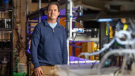 Marine Biology Professor Andy Rhyne