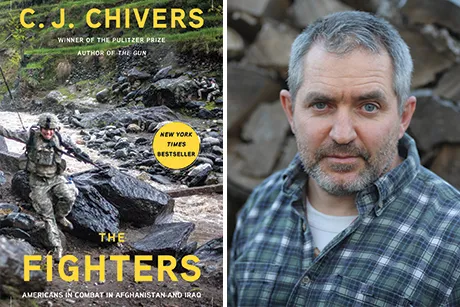 C. J. Chivers and his book cover