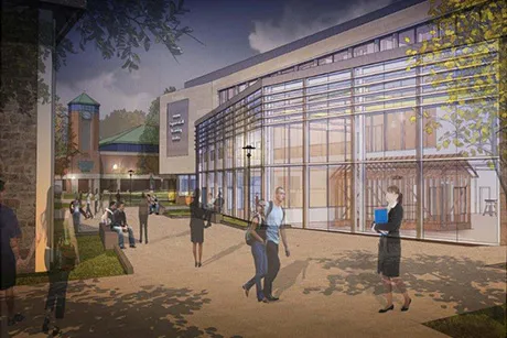 Architectural rendering of School of Engineering, Computing and Construction Management