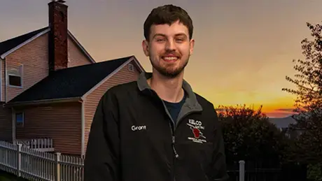 Grant Prete completed RWU's Electrical Apprenticeship program.