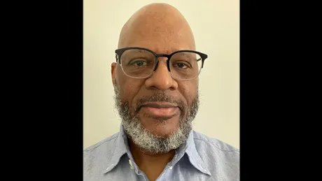 A headshot of Kelvin Purvis