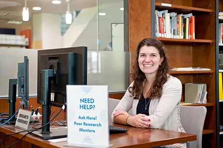 Peer research Mentor photo