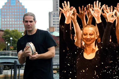 Michael DeQuattro and Caroline Zambernardi